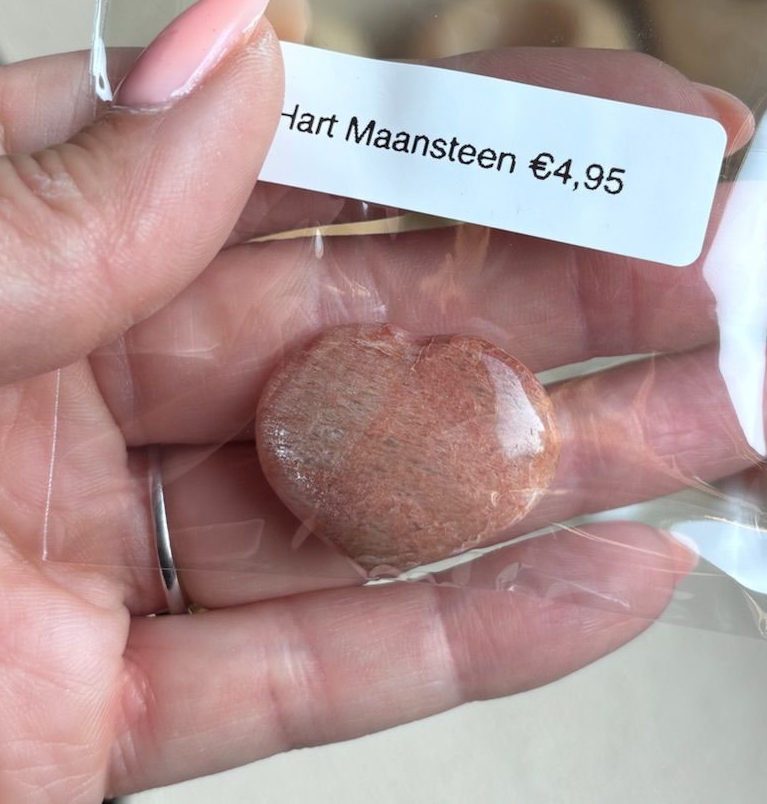 Maansteen hartje