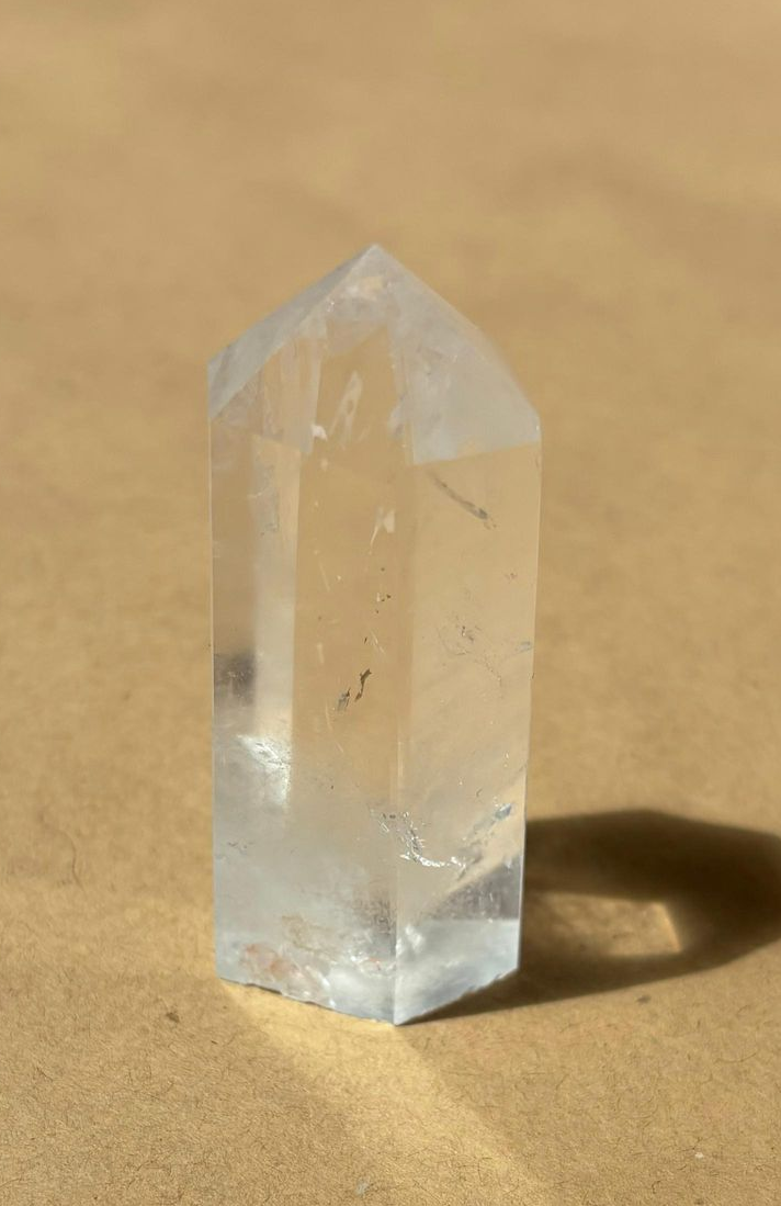 Edelsteen Punt Bergkristal