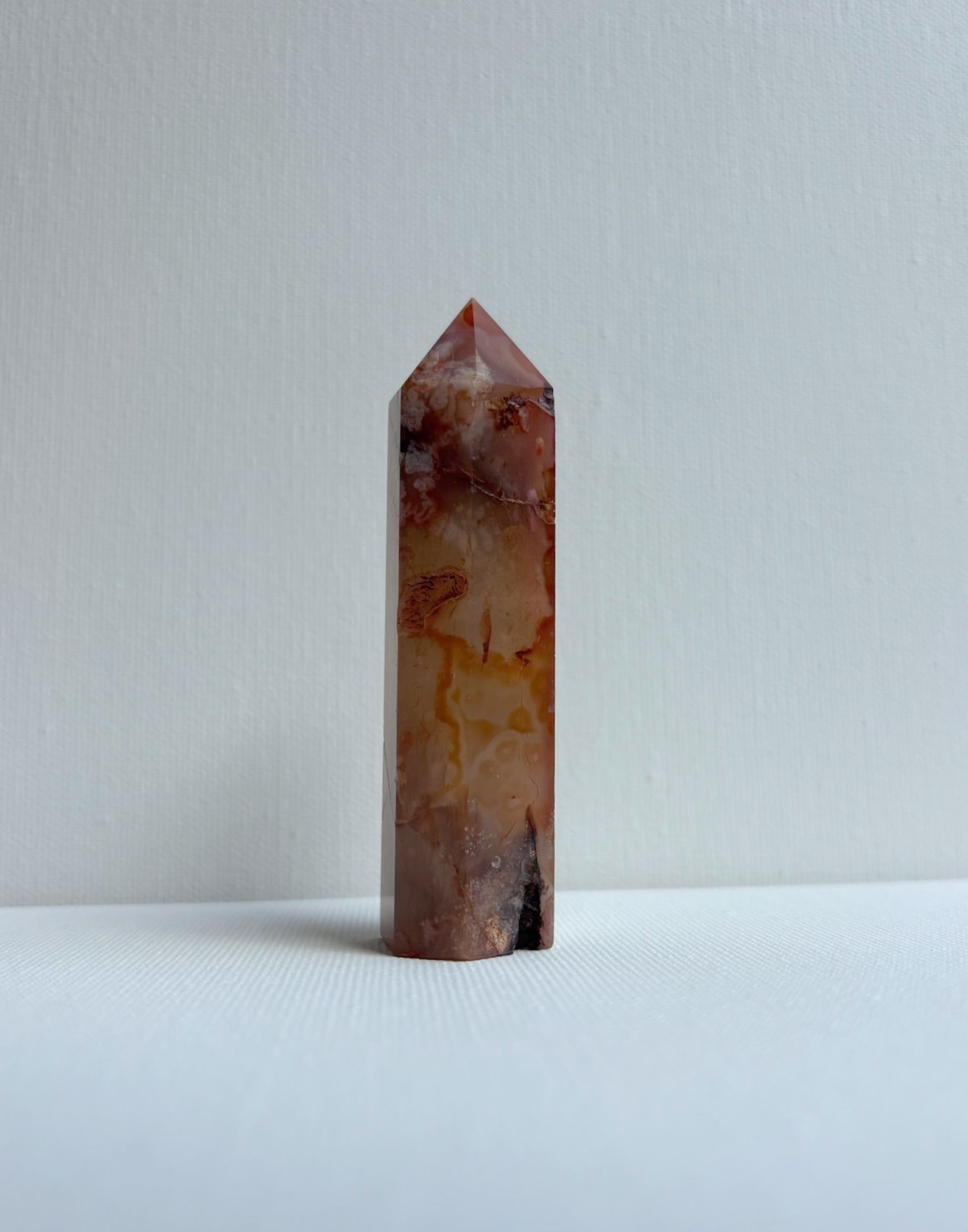 Edelsteen Punt Flower Agaat - 02