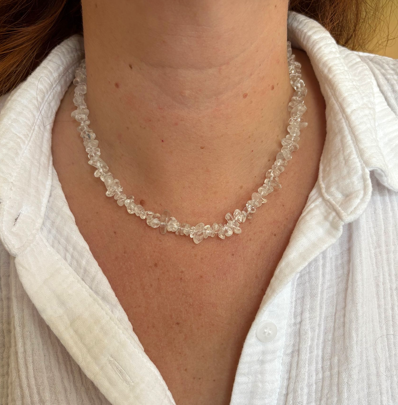 Split ketting Bergkristal