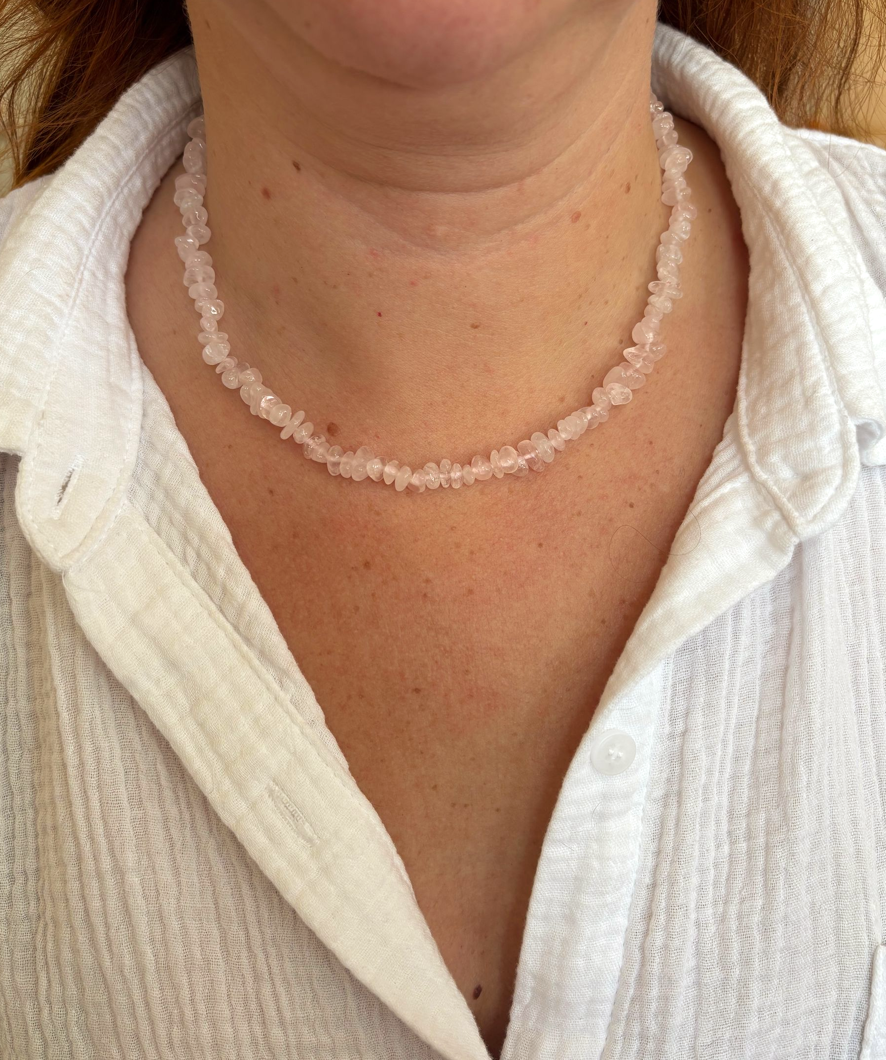 Splitketting Rozekwarts
