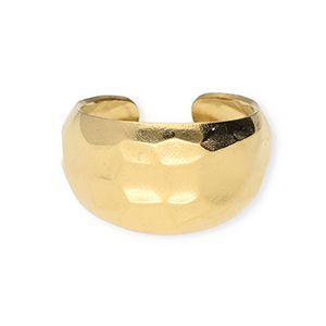 Stainless steel ring goud chunky