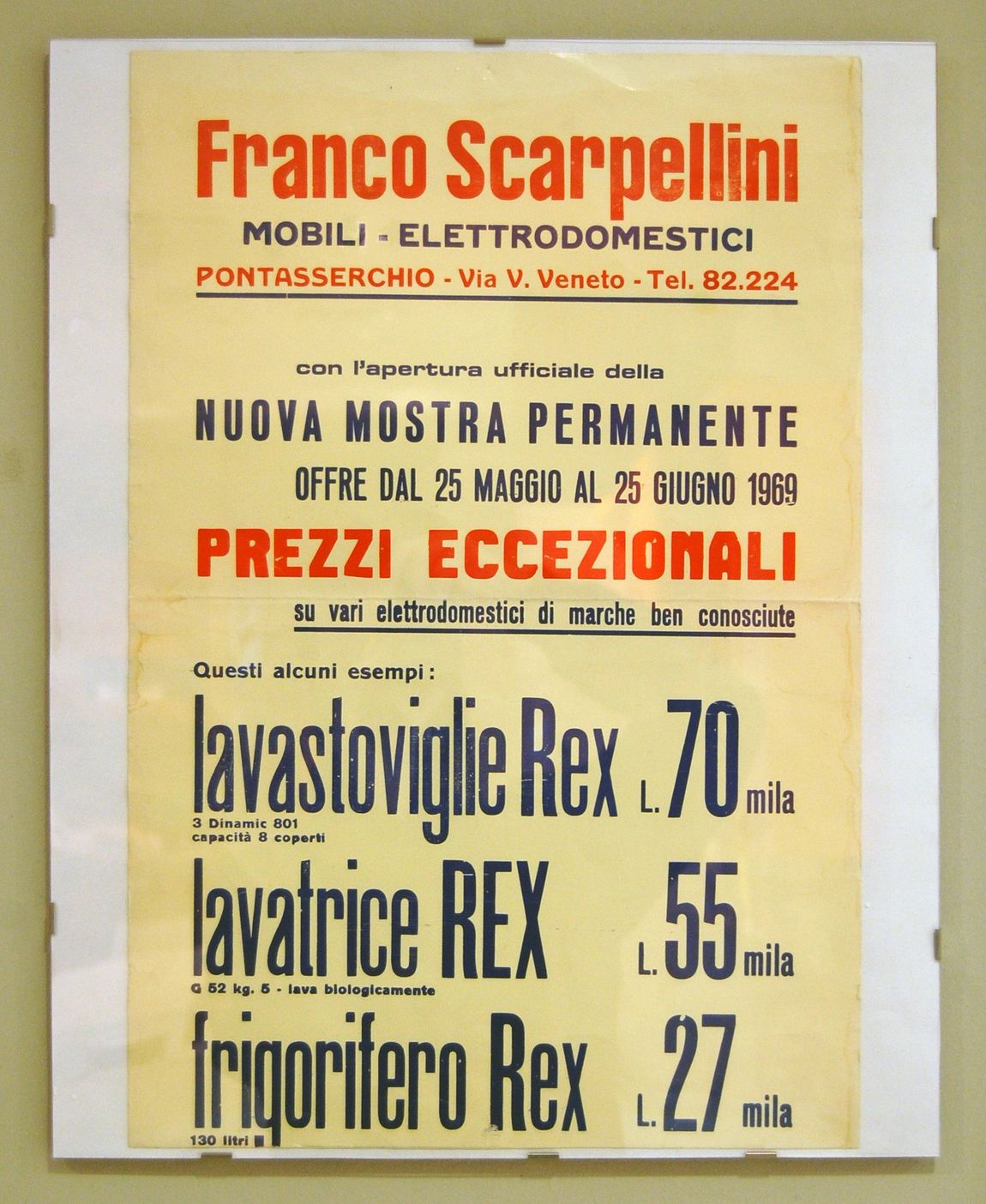 manifesto storico