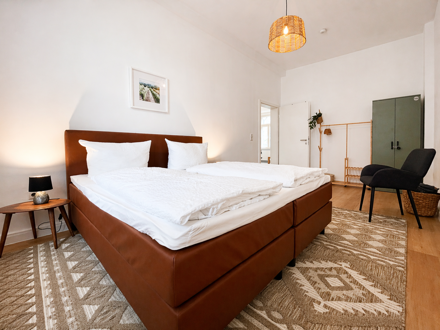 Apartment Winzerglück, Schlafzimmer 1 Apartment Winzerglück