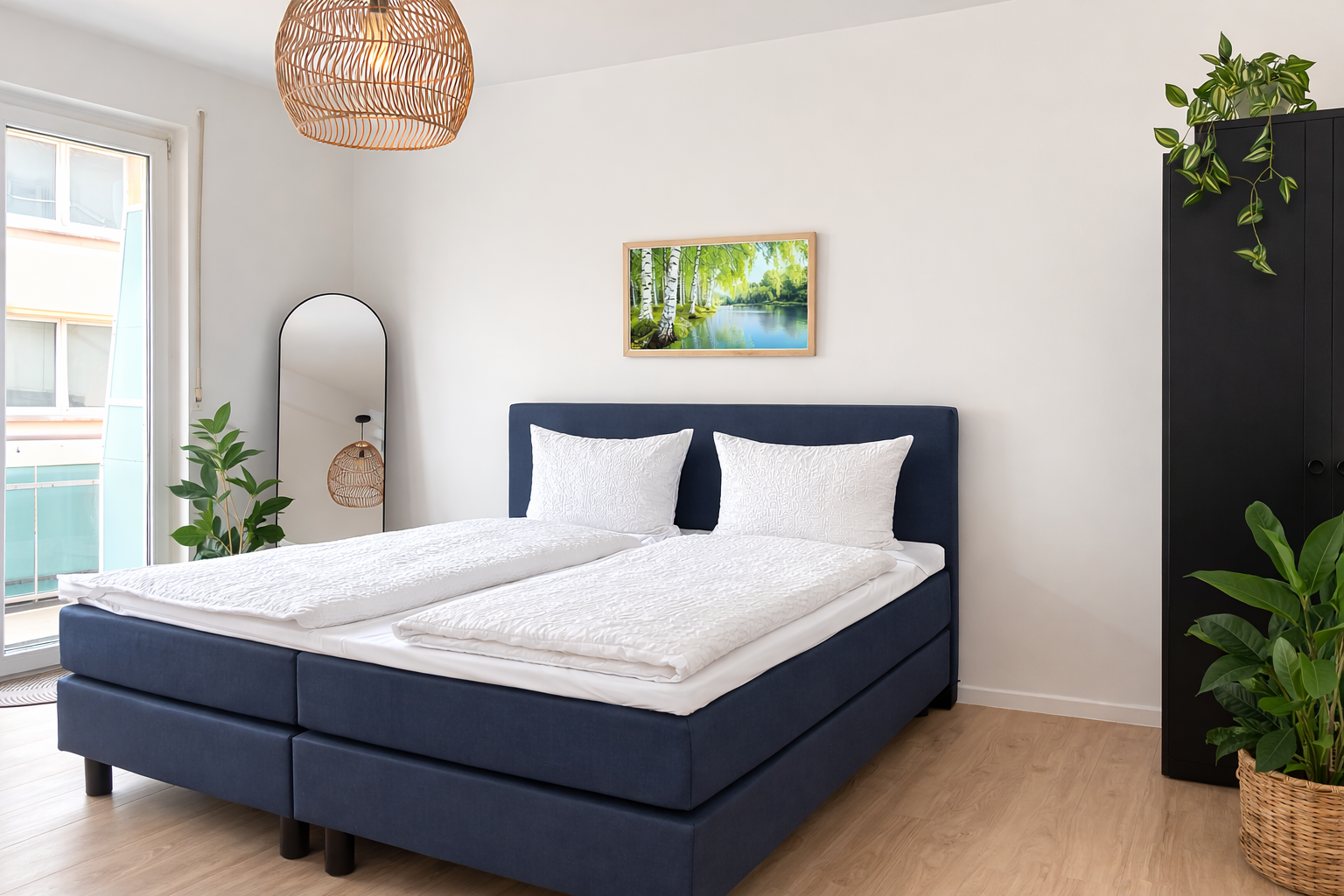 Sclafzimmer 1 Ferienwohnung Drosselgasse