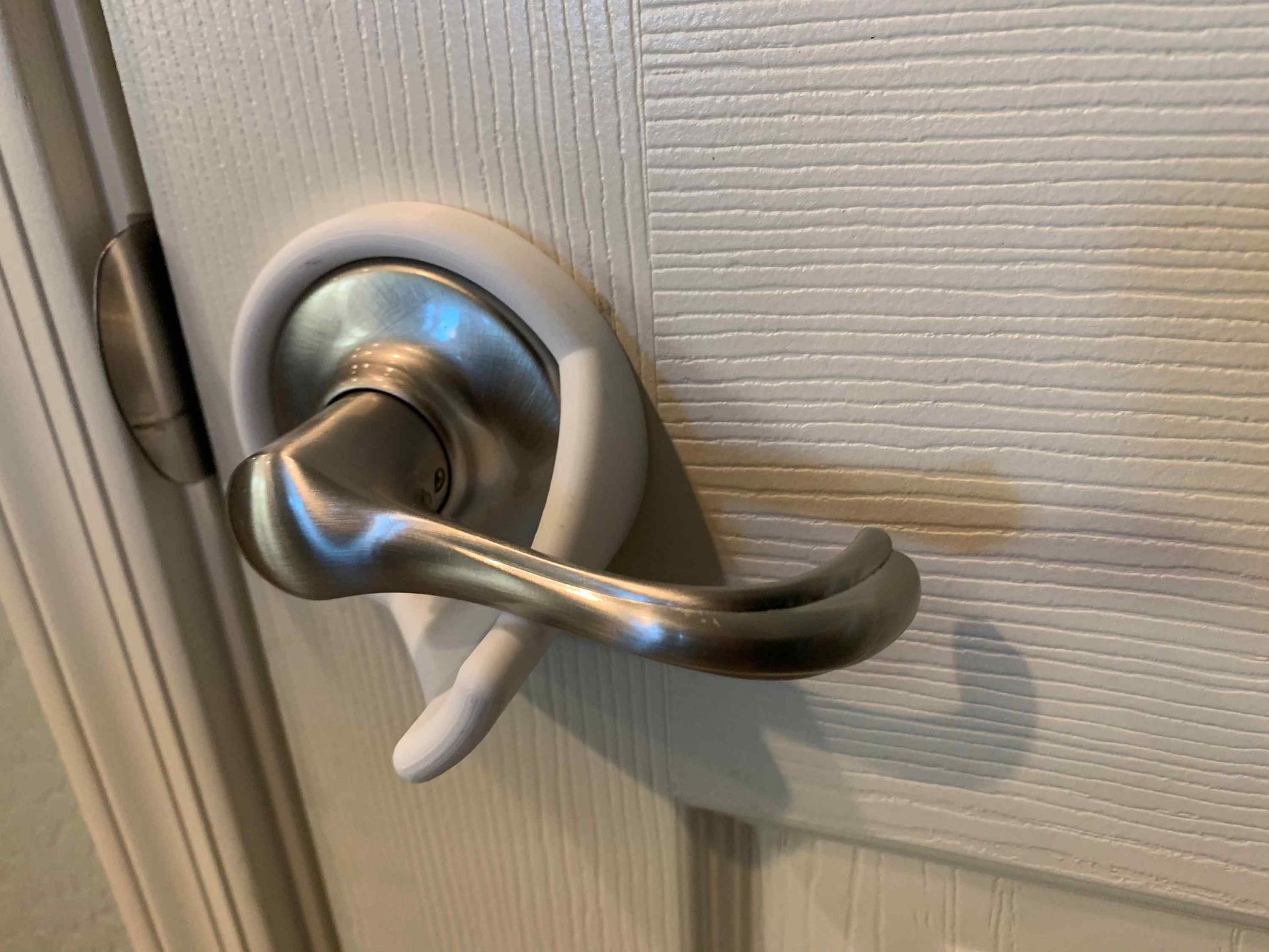 child-proof door knob. door hardware options.