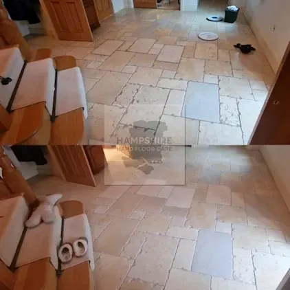 Limestone Floor Cleaning Petersfield