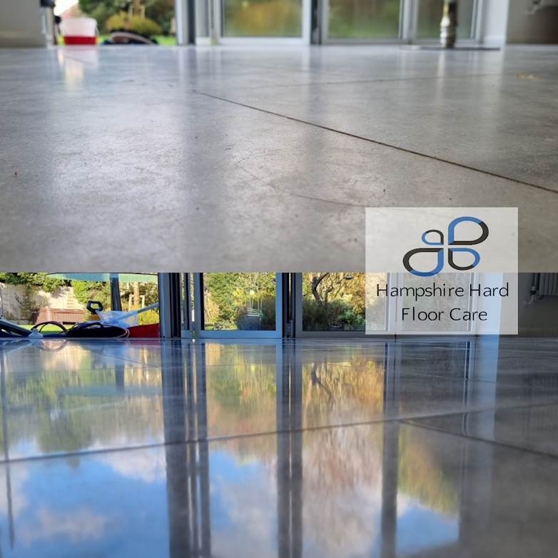 Marble floor restoration