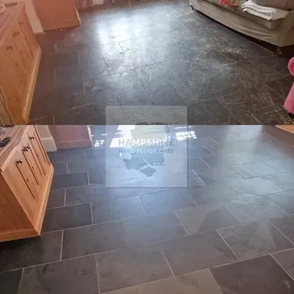 Slate Restoration  Floor Cleaning Alton