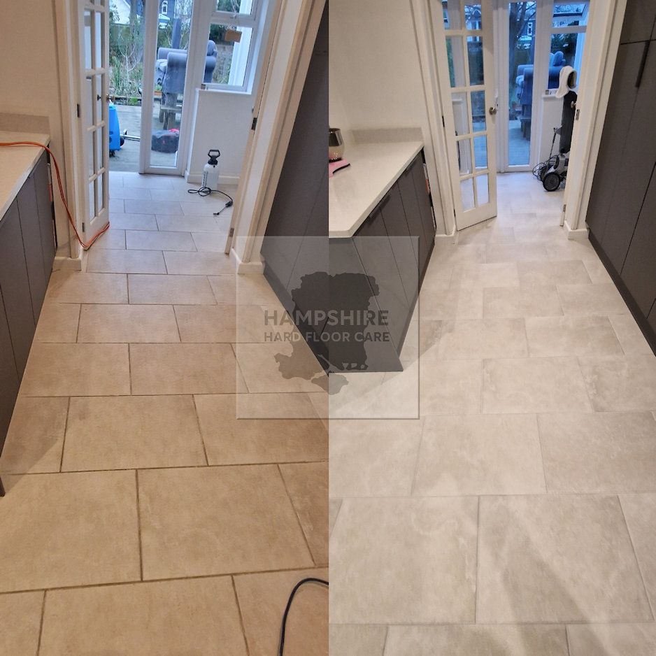 Ceramic and Porcelain Floor Restoration Cleaning Hampshire