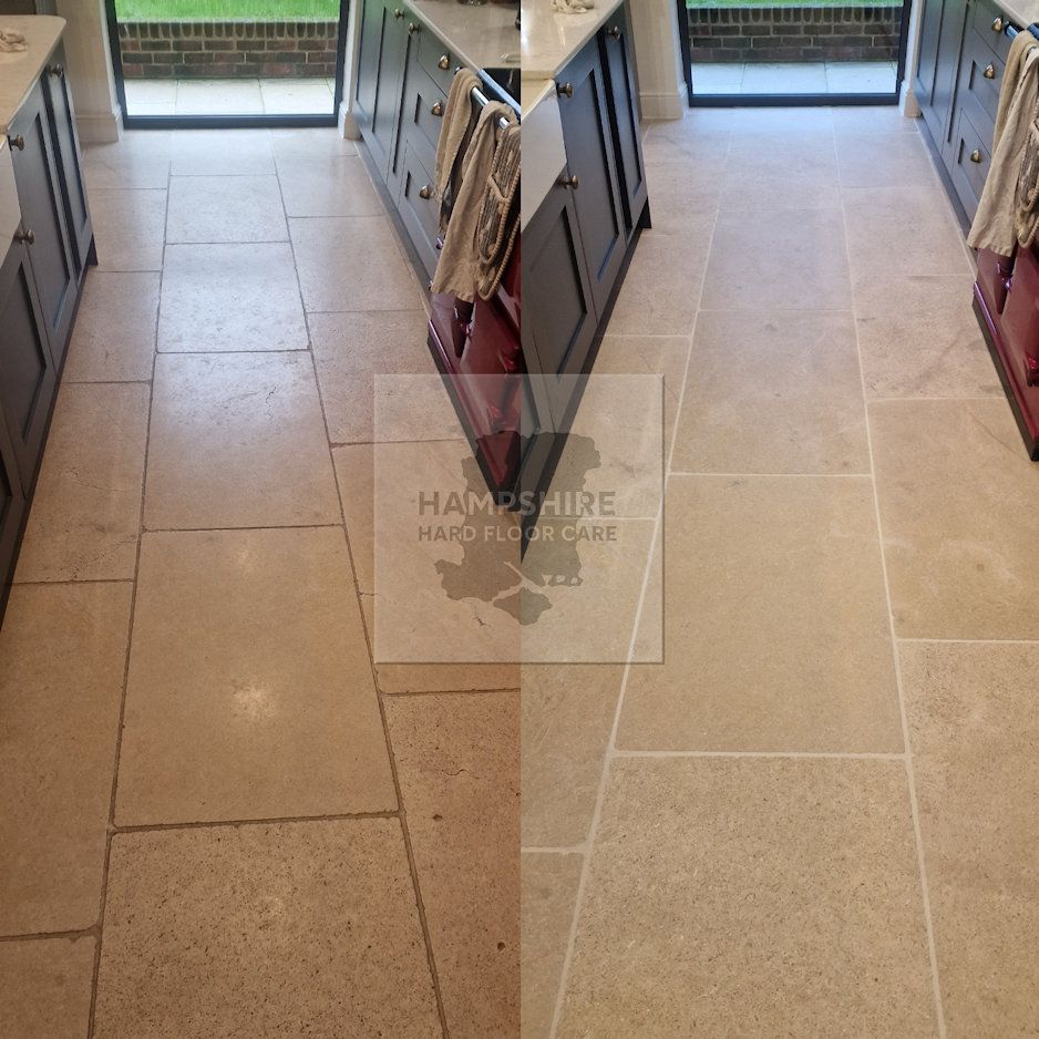 Limestone Floor Cleaning