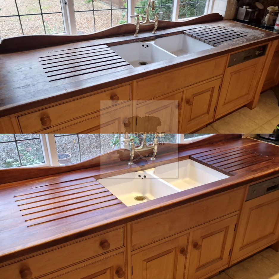 Worktop Restoration Cleaning Hampshire