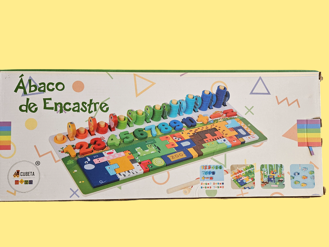 Ábaco de encastre o tablero logarítmico