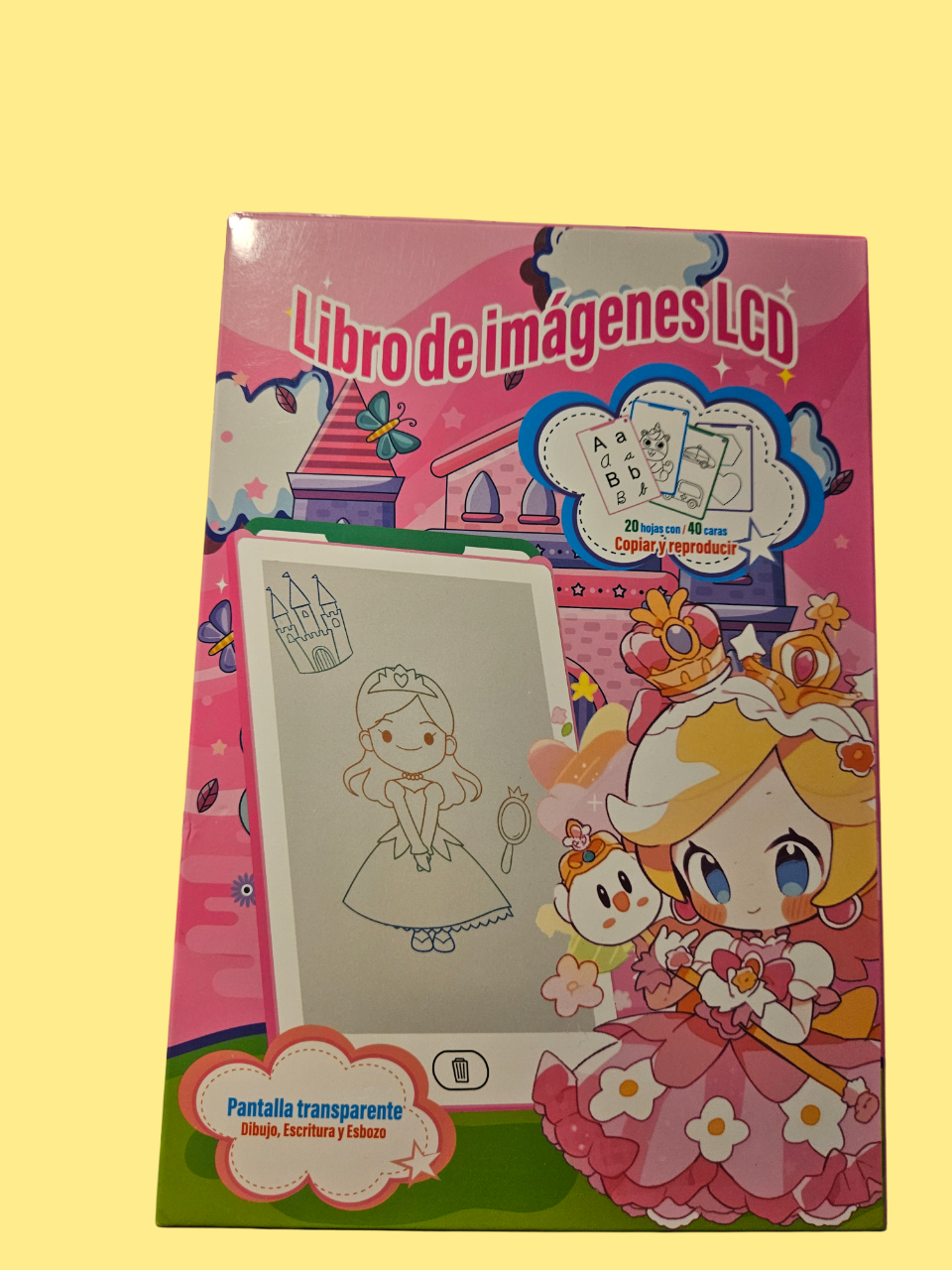 Pizarra Mágica Lcd Educativa - 40 esquemas