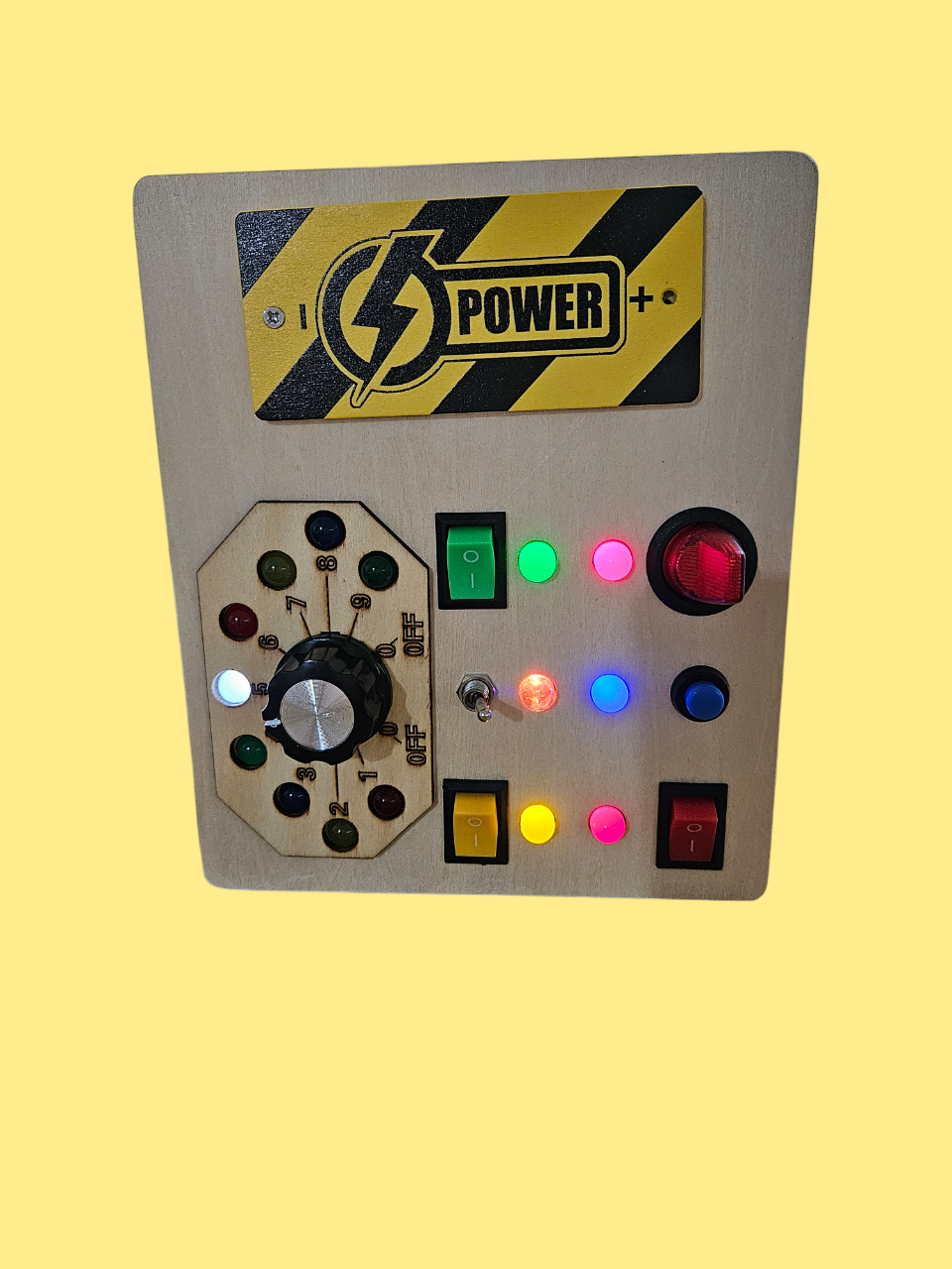 LED Light Switch Busy Board – QiaiKe