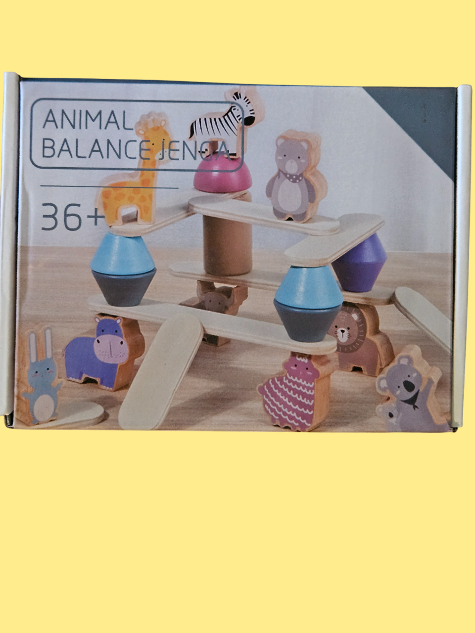 Animal Balance Jenga