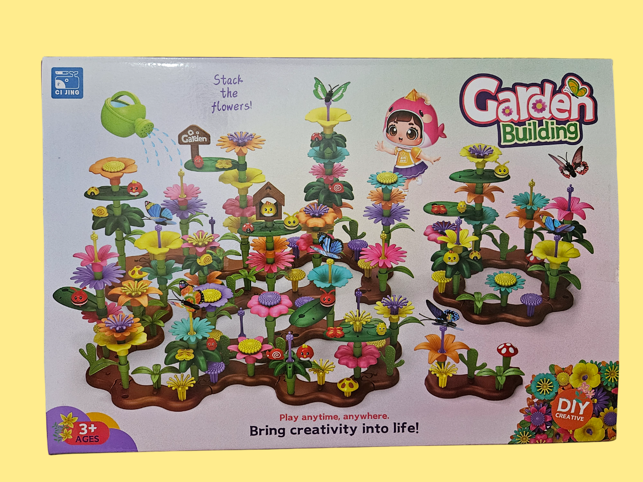 Construí tu jardín de flores