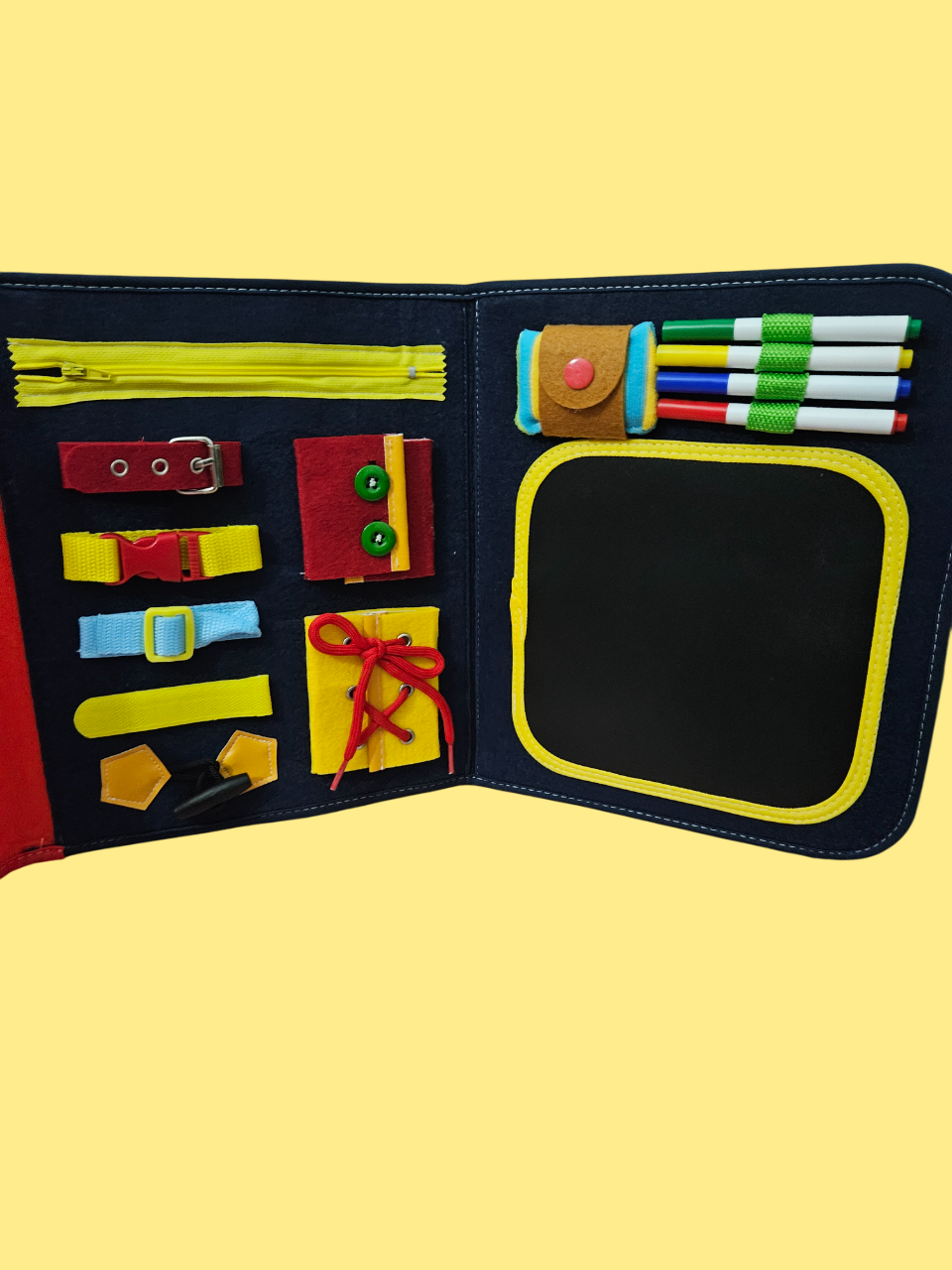 Children’s Intelligence – Montessori Toddler Busy Board 