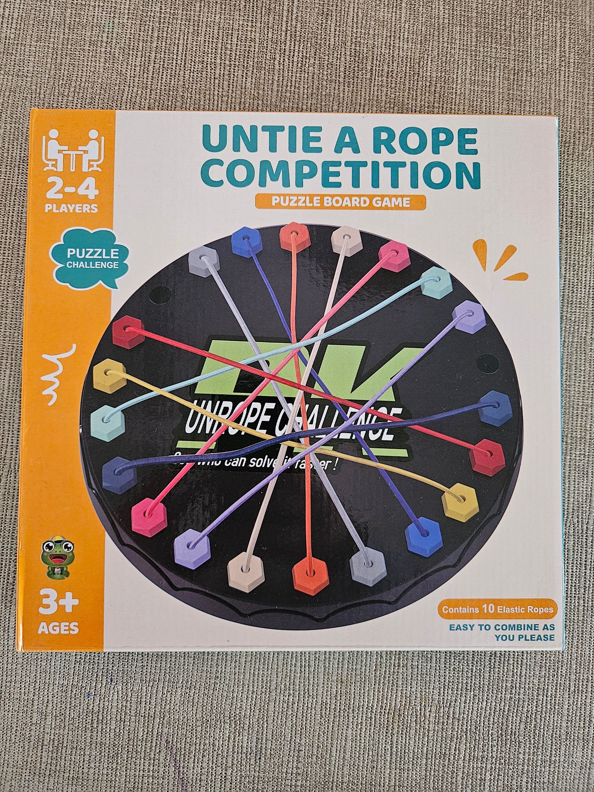 Juego de Ingenio “Desenreda las Cuerdas”
