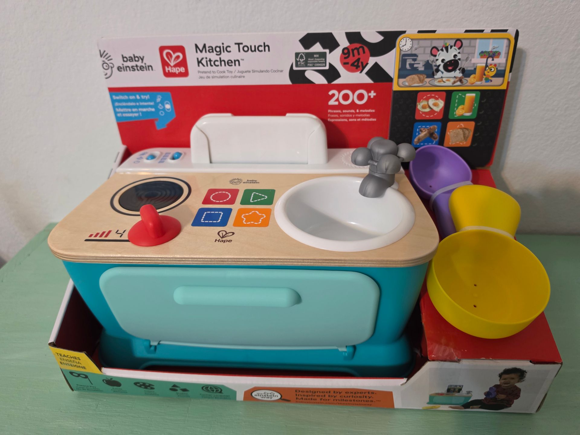 Cocinita Interactiva Magic Touch Kitchen – Baby Einstein + Hape