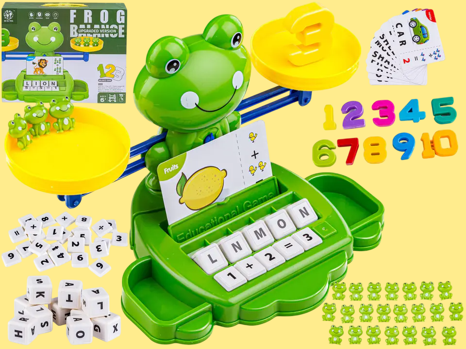 Balanza de Rana - juego de equilibrio educativo