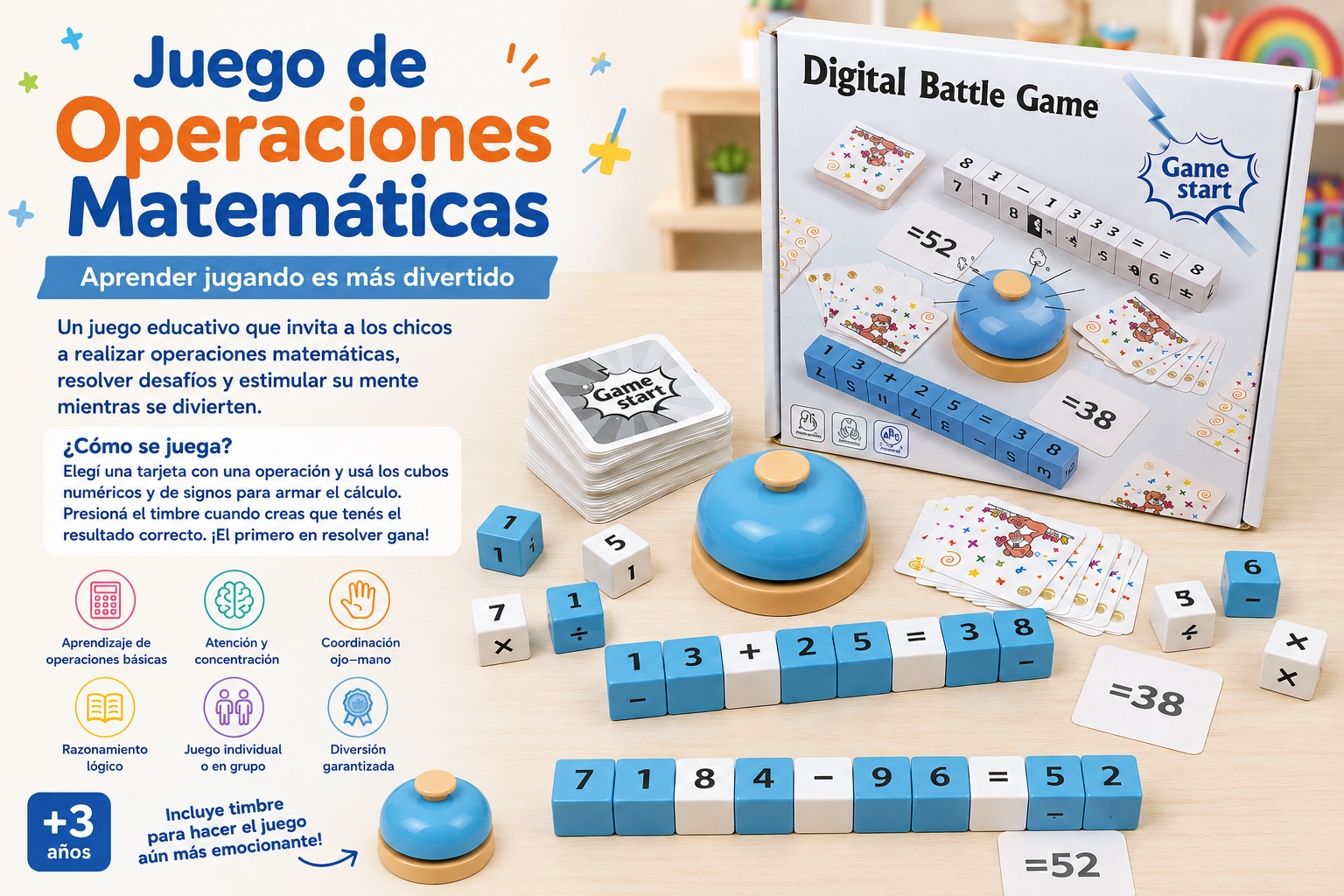 Juego de Operaciones Matemáticas