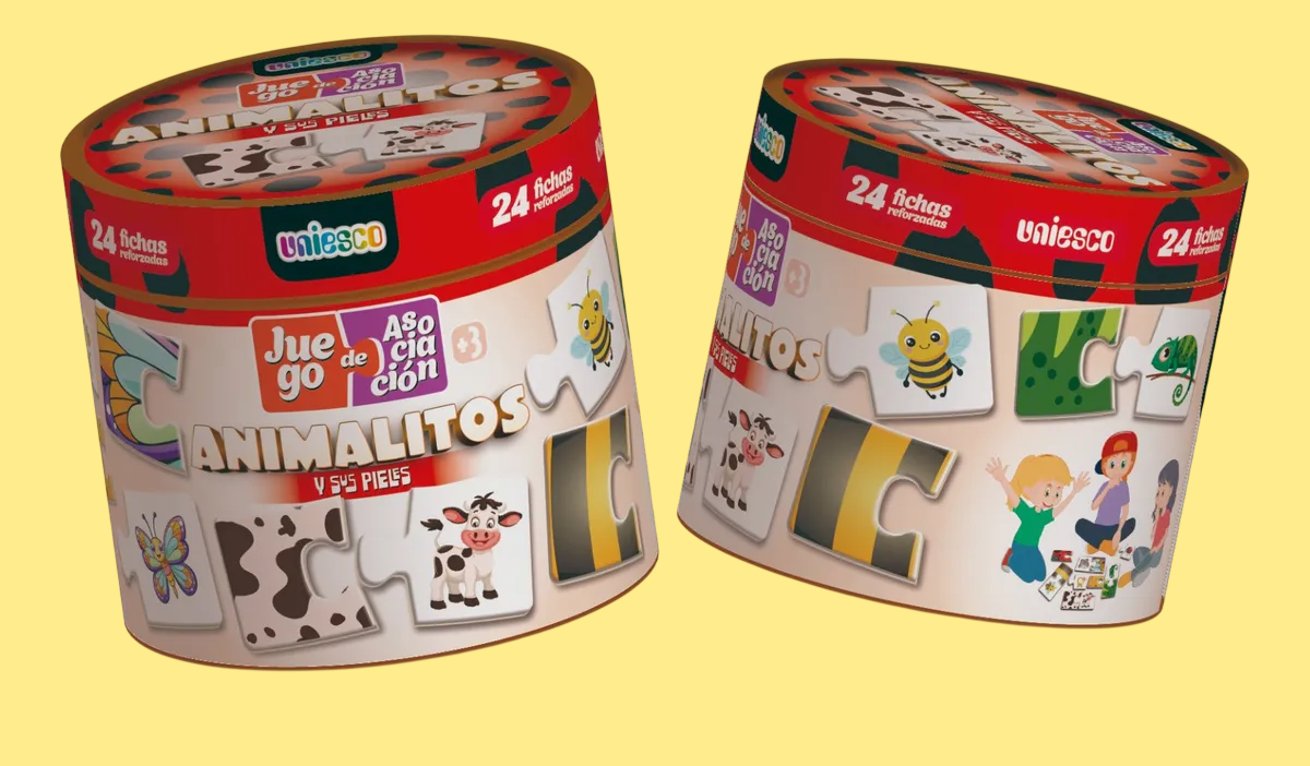 Juego de asociación Animalitos