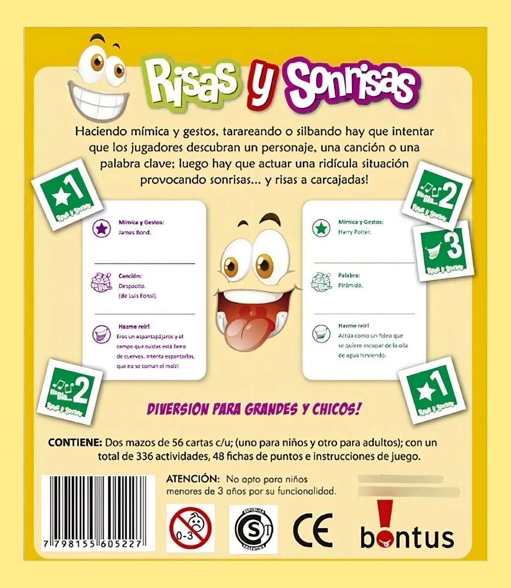Juego Risas y Sonrisas