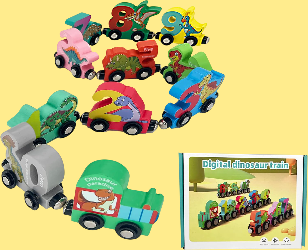 Tren magnético Dino