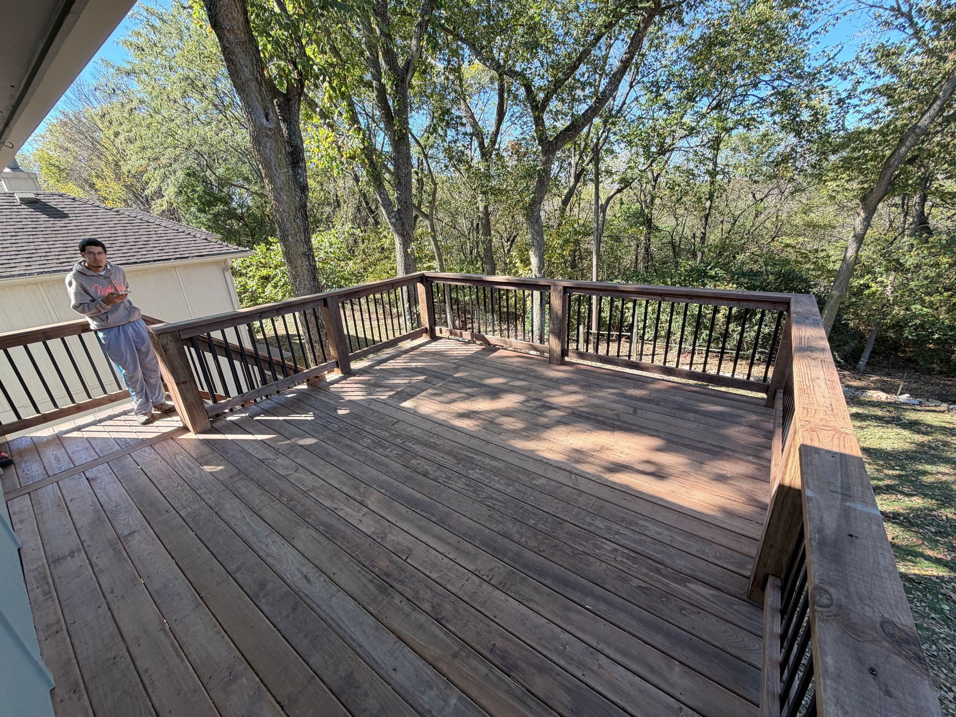 Pressure-Treated Wood Decks