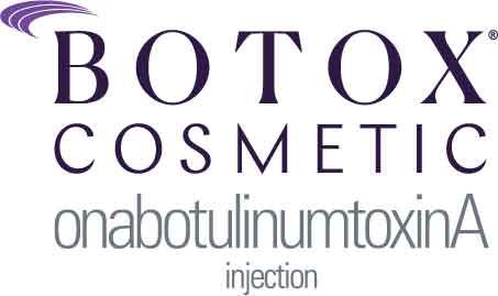 Botox Cosmetic logo in purple with the word 