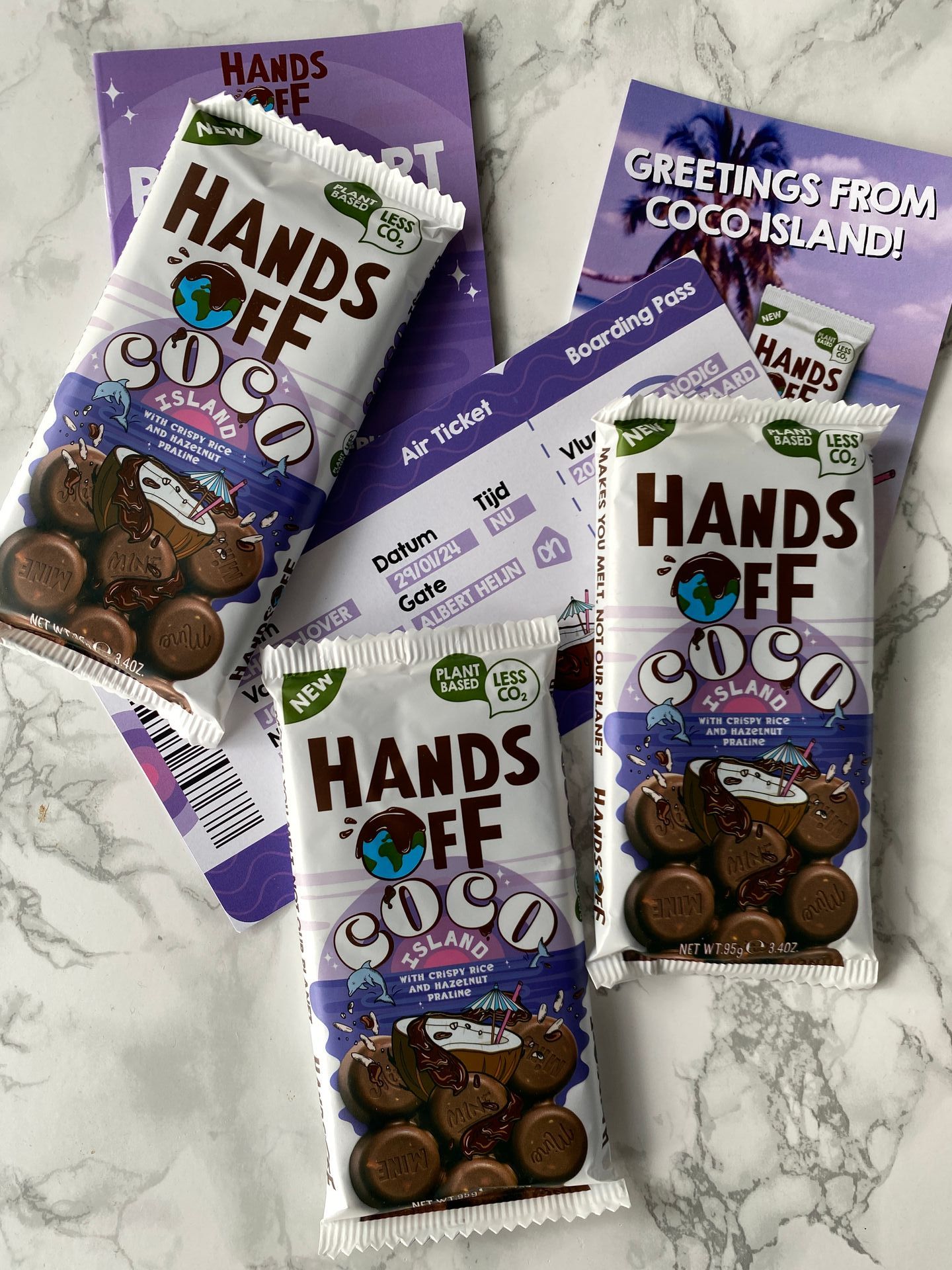 vegan chocolade | Hands off | Groene Dromers