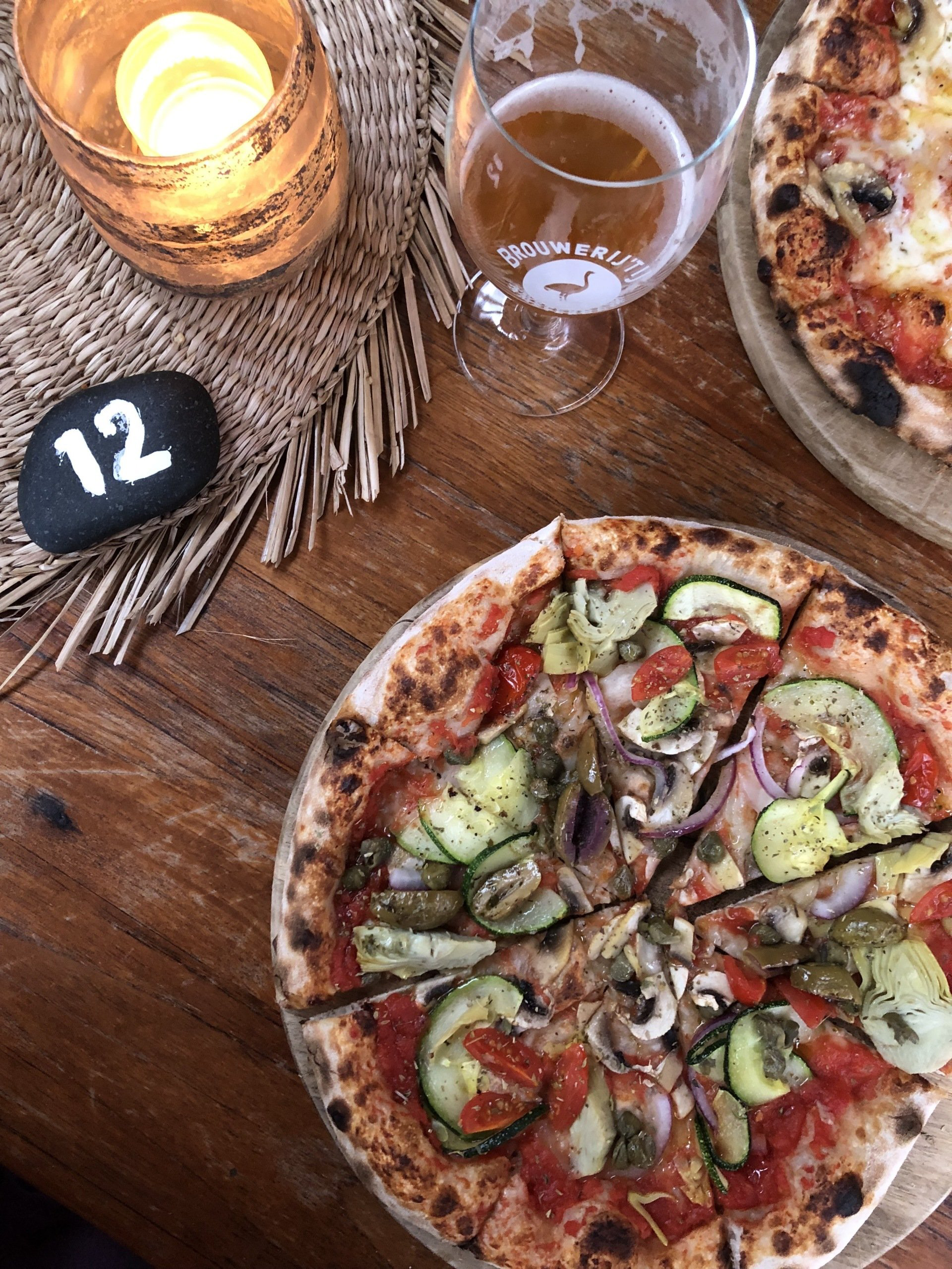 Blowbeachhouse - vegan strandtent - groene dromers