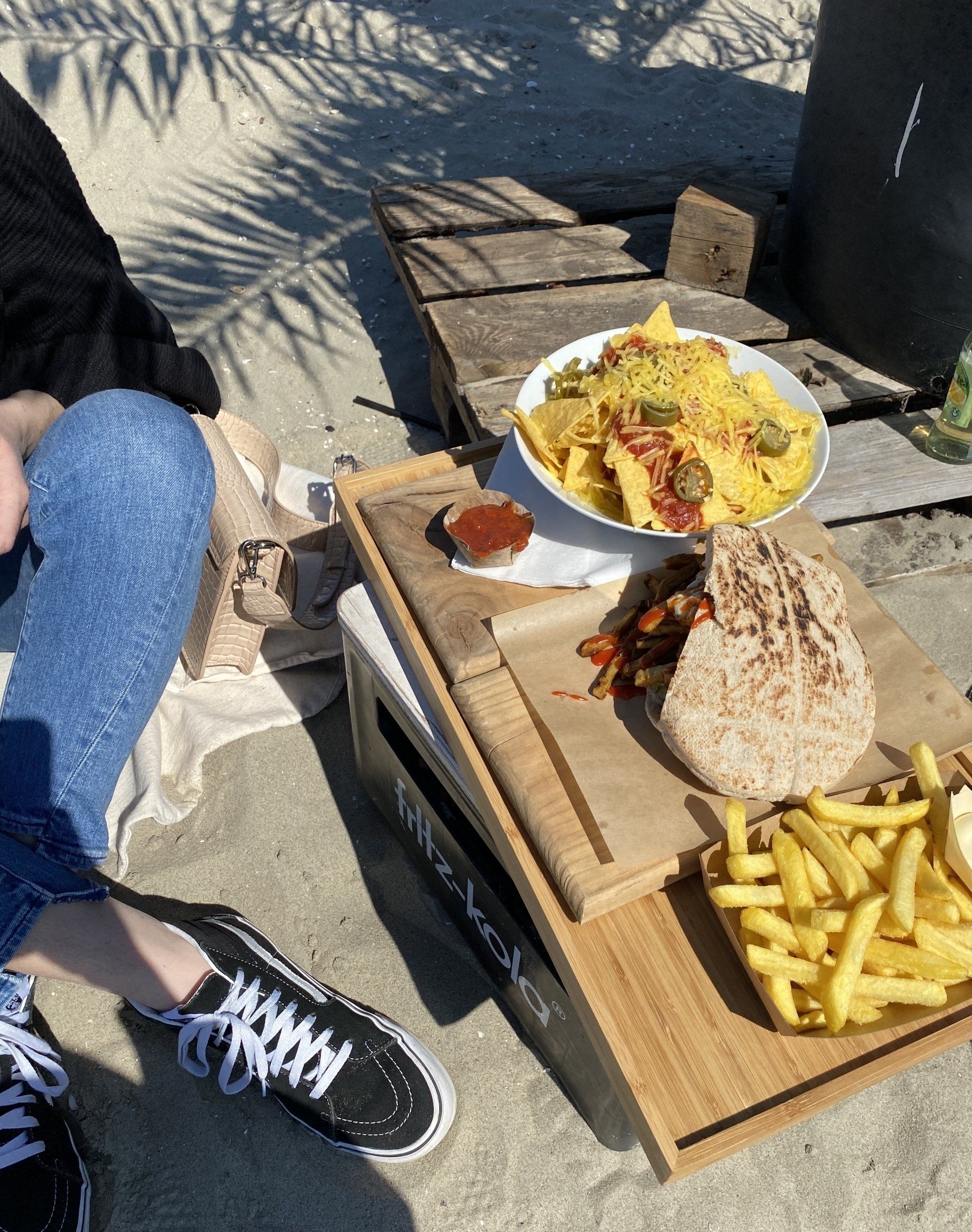 elements beach - vegan strandtent - groene dromers