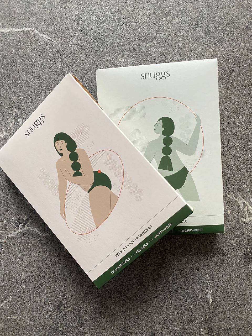 Mensturatie ondergoed | snuggs | Groene Dromers