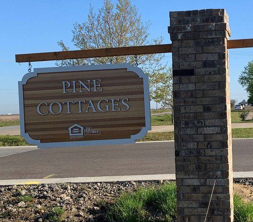 Pine Cottage Sign