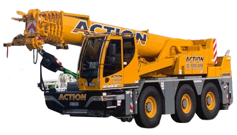 50t Mobile slewing crane