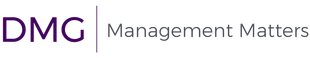 DMG logo with gray “Management Matters” text on a white background