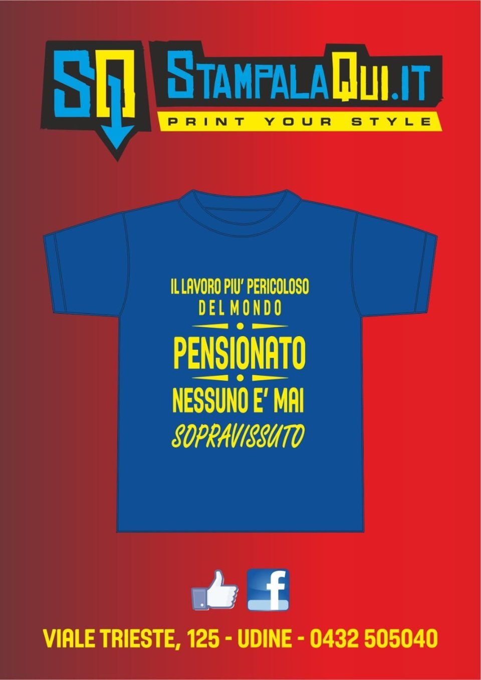 stampa personalizzata su t-shirt