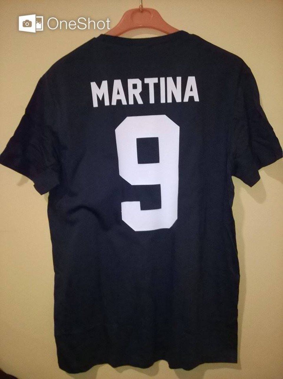 stampa numero su maglia sportiva