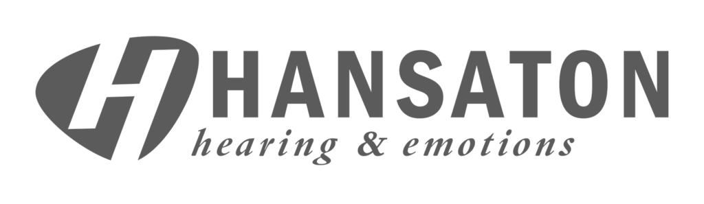 Il logo di Hansaton, caratterizzato da una lettera 