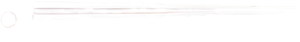 White horizontal bar with a faint circular icon on the left and thin gray line across the top.