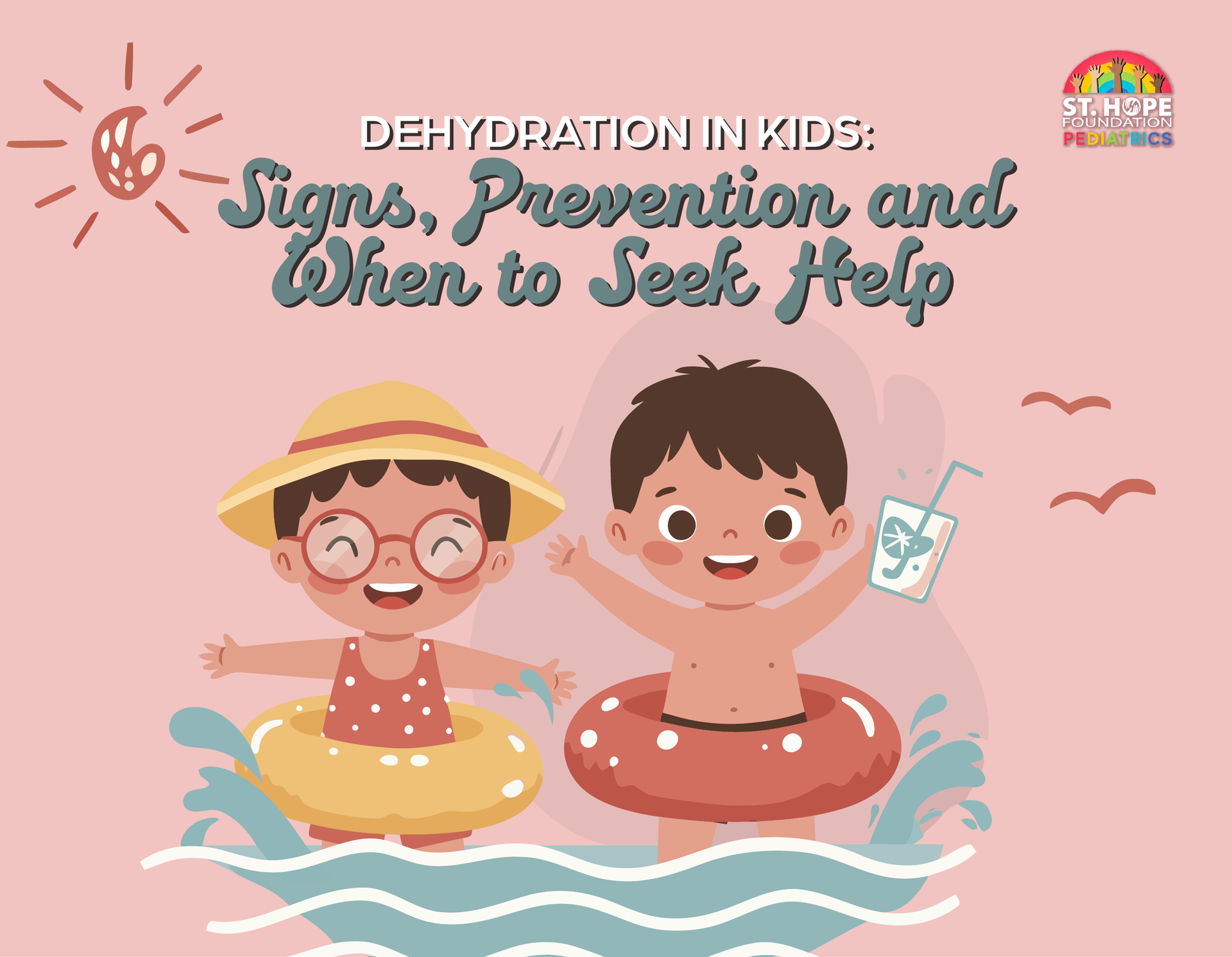 teaching kids about dehydration