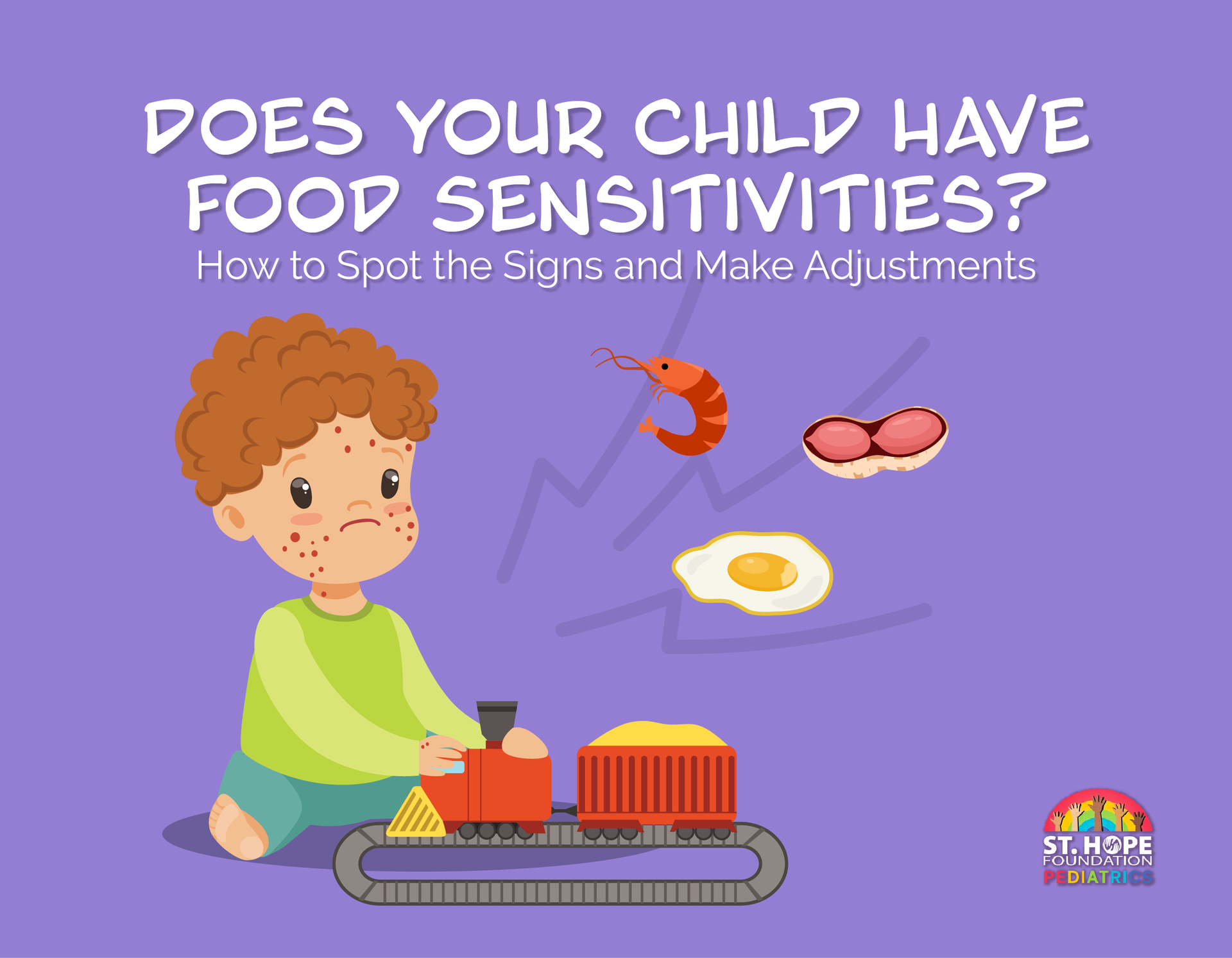 Houston child with food sensitivities 