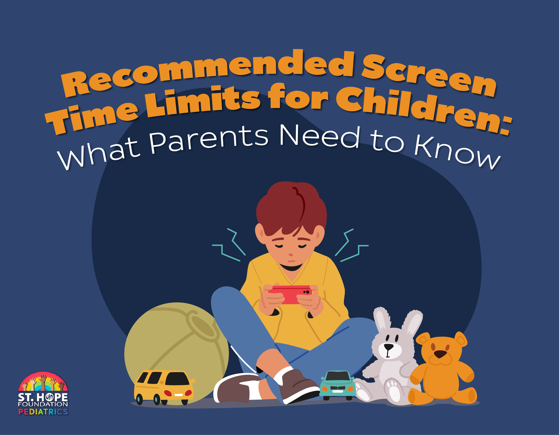 recommended screen time for children