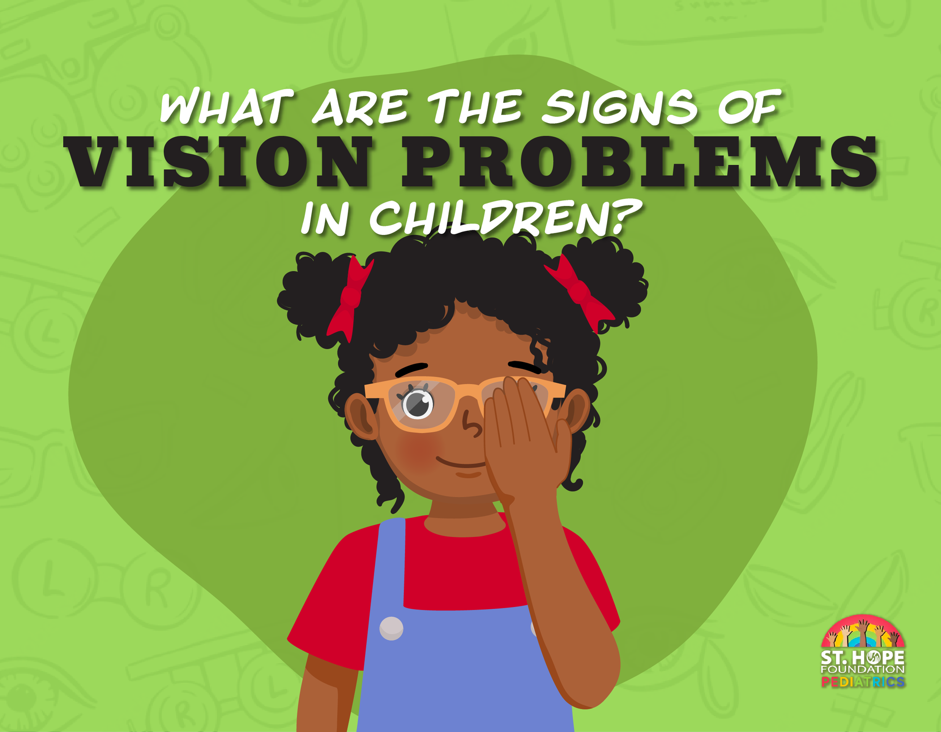 signs of vision prblems in children