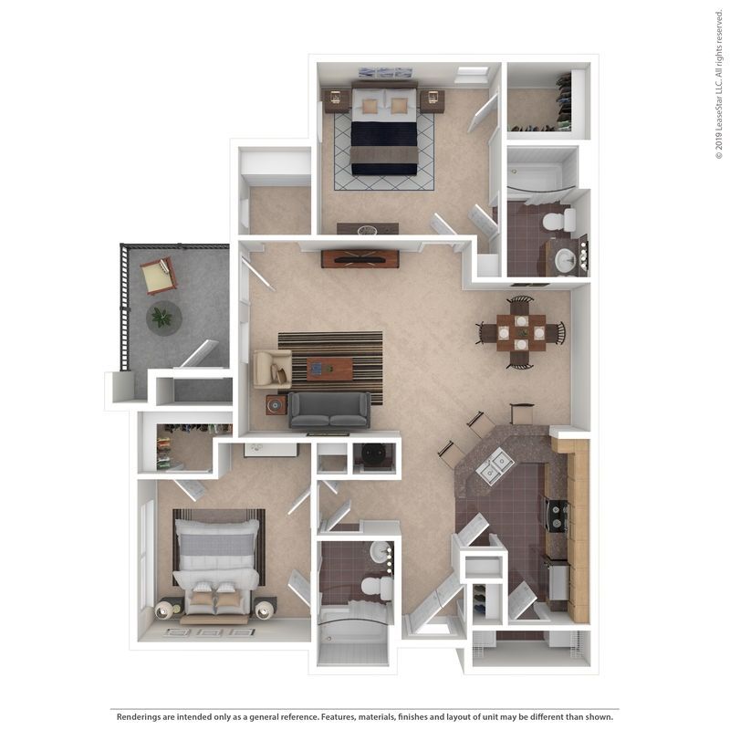 3 Bed furnished