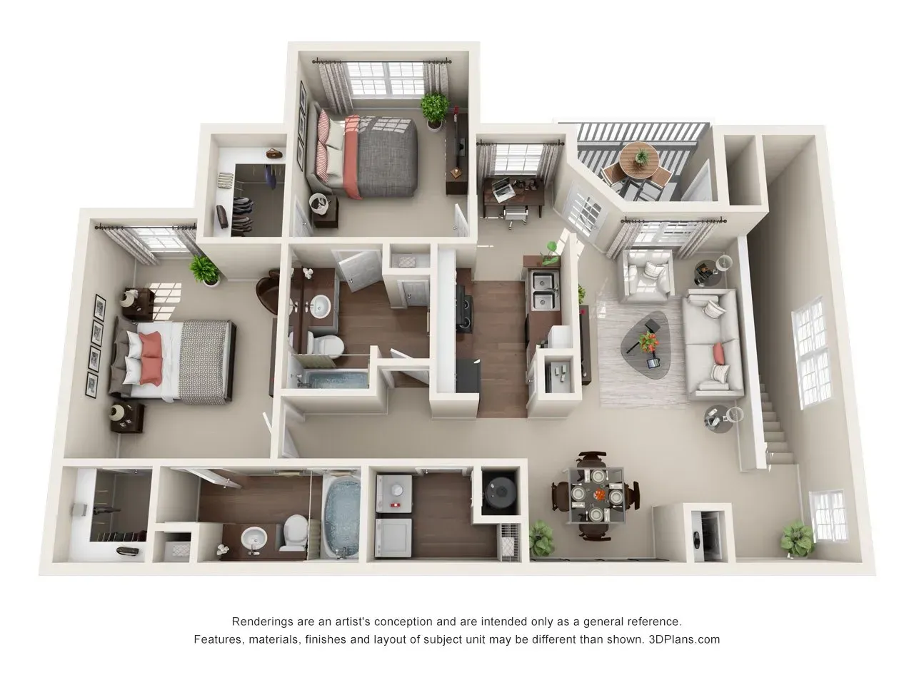 Augusta 2 Bedroom