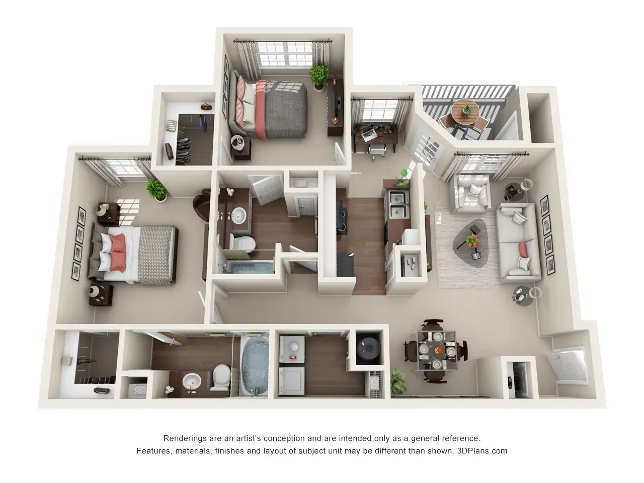 2 Bedroom
