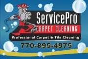 ServicePro Carpet Cleaning Logo